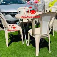 صندلی پلاستیکی باغی کافه مدل سینا