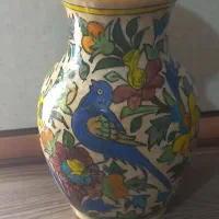 خمره هایی قدیمی.رنگ و لعاب طبیعی|کلکسیون اشیاء عتیقه|گلپایگان, |دیوار