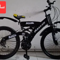 6دوچرخه سایز20،24،26 کمکدار21دنده کاملاسالم تایوان