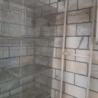 فروش یک عدد قفس غلامی  8 خان  همراه چرخ