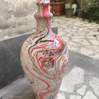 قلک.سفالی بزرگ.رنگی