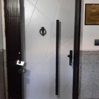 درب ورودی آپارتمان چوبی اتاقی سرویس ضدآب