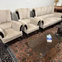 مبلمان ۷ نفره با ۲ میز وسط و سه عسلی|مبلمان خانگی و میز عسلی|کوهسار (البرز), |دیوار