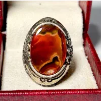 انگشتر عقیق سلیمانی اصل|جواهرات|ایرانشهر, |دیوار