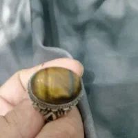 انگشتر نقره ( چشم ببر )