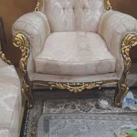 یک دست مبلمان استیل سفارشی ساز|مبلمان خانگی و میز عسلی|تهران, بهداشت|دیوار