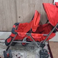 کالسکه دوقلو اسکلت درجه یک