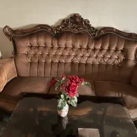 مبلمان ۹نفره|مبلمان خانگی و میز عسلی|آبیک, |دیوار