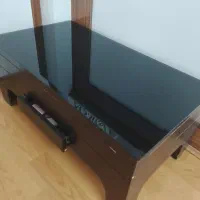 میز چوبی جلو مبلی میز تلویزیون میزتلویزیون