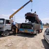 تصادفی سوخته فرسوده اوراقی