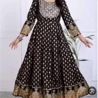 پیراهن نخی طلاکوب
