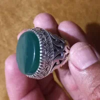 انگشتر عقیق سبز