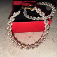 گوشواره دست ساز مرواریدی