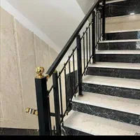 نرده استیل آهنی چوبی شیشه راه پله بالکن حفاظ پنجره|خدمات پیشه و مهارت|کرمانشاه, |دیوار