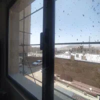 پنجره آلومینیوم آک پی رنگ بژ