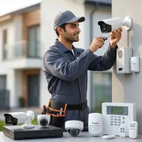 نصب و سرویس دوربین مداربسته