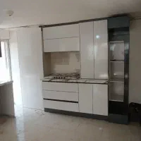 کابینت آشپز خانه طوسی سفید|مصالح و تجهیزات ساختمان|بومهن, |دیوار