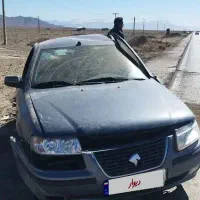 فروش سمند ef7 99 بنزینی تصادفی