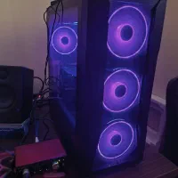 کیس گیمینگ تمیز کم کارکرد|رایانه رومیزی|فولادشهر, B5|دیوار