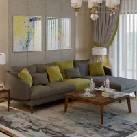 مبل ال نیلپر مدل مارکان با تک میزبان