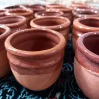 پیاله سفالی ماست