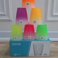 لیوان های رنگی اوپال