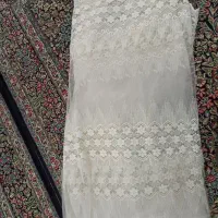 پرده حریر  پانچ متراژ بالا درحدنو