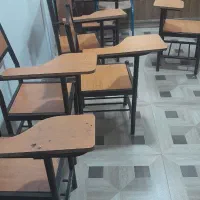 صندلی تحصیلی دسته دار. مبل ساده انتظار|میز تحریر و کامپیوتر|تربت‌حیدریه, فرمانداری|دیوار