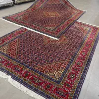 فرش دستباف (بساک) یه جفت ۳ و یه جفت ۶ متری ست هم|فرش|مشکین‌دشت, |دیوار