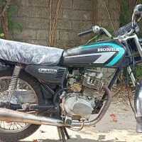 موتور هوندا ۱۲۵ مشکی|موتورسیکلت|لشت نشا, |دیوار