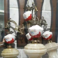 لوستر سه شاخ قدیمی