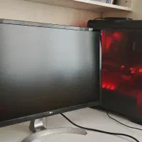 سیستم گیمینگ با مانیتور 4k|رایانه رومیزی|ری, منصوریه منگل|دیوار