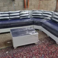 فروش  مبل راحتی ال  با ترکیب  دلخواه  بدون واسطه|مبلمان خانگی و میز عسلی|تهران, شهرک شریفی|دیوار
