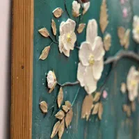 تابلو دست ساز برجسته با زیرسازی حرفه ای