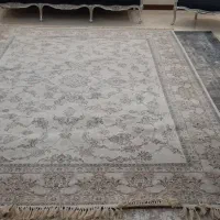 فرش ماشینی طرح دست بافت در حد نو