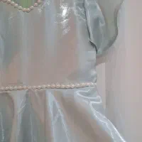 لباس عروس  کودک رنگ آبی|کفش و لباس بچه|باقرشهر, |دیوار