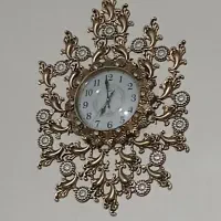 ساعت طلایی جنس پلاستیک با قیمت مناسب و بدون صدا