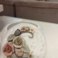 مجموعه سرامیک گل برجسته|صنایع دستی و سایر لوازم تزئینی|تهران, صادقیه|دیوار