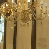 لوستر ۱۵شاخه|لوستر و چراغ آویز|شیراز, آزادگان|دیوار