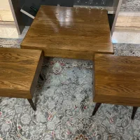 میز جلو مبلی و دو عسلی