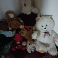 عروسک|اسباب‌بازی بچه|مسجد سلیمان, |دیوار