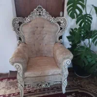 مبل سلطنتی ۷ نفره|مبلمان خانگی و میز عسلی|آشخانه, |دیوار