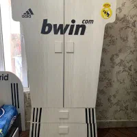 تخت خواب وکمدومیزکامپیوتردرحدنو|تخت و سرویس خواب|جوانرود, |دیوار