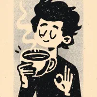 فروشنده خانم برای قهوه فروشی