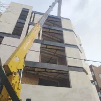 جرتقیل ده تن دکل بلند بکسل ماشین سنگین