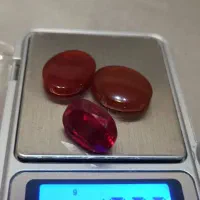 نگین انگشتر نقره یاقوت عقیق یمنی