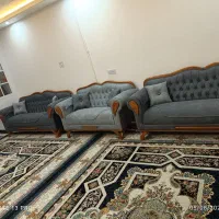 مبل راحتی و نیمه استیل جذاب|مبلمان خانگی و میز عسلی|مشهد, بهمن|دیوار