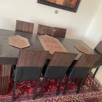 میز نهار خوری ۸ نفره و ۶ نفره