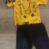 لباس بچه نو ست دو تیکه از دو سال تا ۴ پنج سال