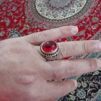 یاقوت سرخ دانه اناری کهنه